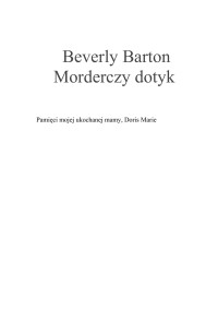 Beverly Barton — Griffin Powell 04, Morderczy dotyk