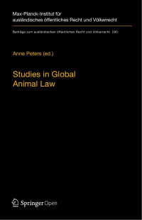 Anne Peters — Studies in Global Animal Law