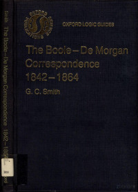 Smith — Boole - DeMorgan. Correspondence