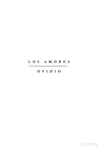 Ovidio — Los amores