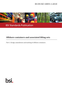 The British Standards Institution — BS EN ISO 10855-1:2018