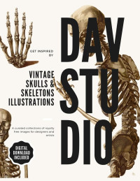 Dav Studio — Vintage Skulls & Skeletons Illustrations