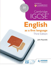 Reynolds, John — Cambridge IGCSE English First Language 3ed + CD