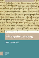 Courtney Catherine Barajas — Old English Ecotheology. The Exeter Book