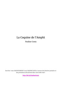 Pauline Costa — La coquine de l'amphi