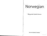 Margaretha Danbolt Simons — Teach Yourself Norwegian