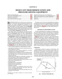 Unknown — S22 Desiccant Dehumid. and Pressure Drying