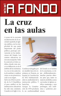 Delgado Ruiz, Francisco — La cruz en las aulas