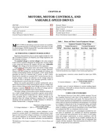 Unknown — S40 Motors, Controls, & Variable-Speed Drives