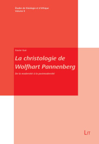 Xavier Gué — La christologie de Wolfhart Pannenberg