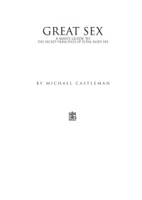 Michael Castleman — Great Sex