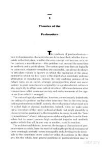 Theories Of The Postmodern — Theories Of The Postmodern