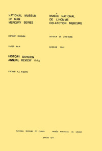 F. J. Thorpe — History Division: annual review, 1973