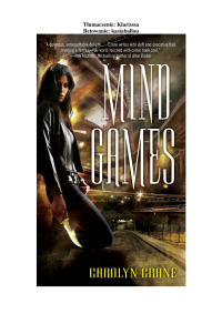 Klarisssa — Mind Games - Carolyn Crane