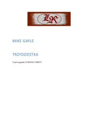 Trzydziestka — Gayle Mike