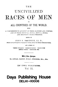 John R. McKenzie — Uncivilized Races Of Men In All Countries Of The World