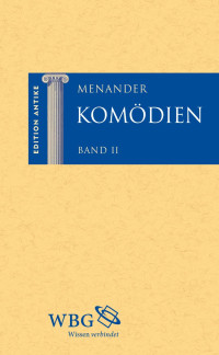 PScript5.dll Version 5.2.2 — Menander Komödien: Band II - Griechisch und deutsch