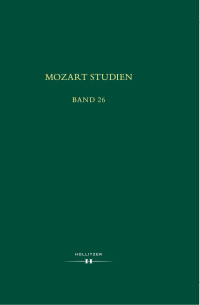 Manfred Hermann Schmid (Hg.) — Mozart Studien Band 26