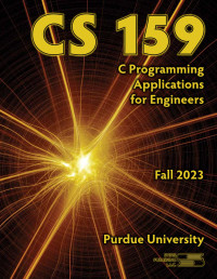 William Crum. — CS 159 – C Programming (Applications for Engineers), Fall 2023.