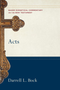 Bock, Darrell L.; — Acts (Baker Exegetical Commentary on the New Testament)