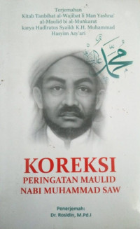 Rosidin — Koreksi Peringatan Maulid Nabi Muhammad SAW