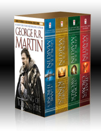 George R. R. Martin — A Game of Thrones 4-Book Bundle