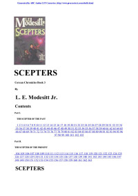 Modesitt, L.E. — Modesitt, L.E. - Corean Chronicles 03 - Scepters