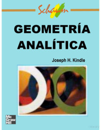 Joseph H. Kindle — Geometría Analítica Kindle