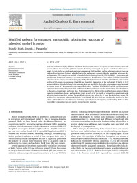 Hsin-Se Hsieh & Joseph J. Pignatello — Modified carbons for enhanced nucleophilic substitution reactions of adsorbed methyl bromide