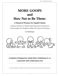 Desconocido — More Goops and How Not To Be Them