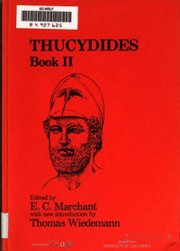 E. C. Marchant, Thomas Wiedemann — Thucydides. Book II (Greek Texts)