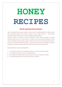 geeta.mathews — HONEY-RECIPES