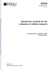 ESDU International plc, www.esdu.com — Quadrature methods for the evaluation of definite integrals.