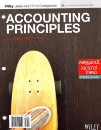 Weygandt; Kimmel; Kieso — Accouting Principles 13th Edition