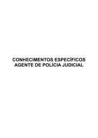 Unknown — Curso - Agente de Polícia Judicial