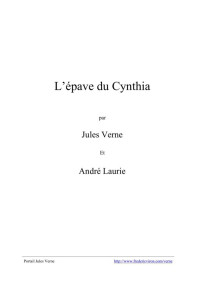 Verne, Jules — L'épave du Cynthia