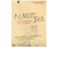 Michael Dimarco & Hayley Dimarco [Dimarco, Michael & Dimarco, Hayley] — Almost Sex: 9 Signs You Are About to Go Too Far (Or Already Have)