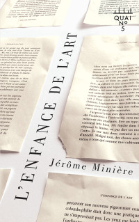 Jérôme Minière [Minière, Jérôme] — L'enfance de l'art