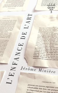 Jérôme Minière — L'enfance de l'art