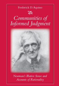 Aquino, Frederick D. — Communities of Informed Judgment