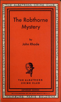 john Rhode — The Robthorne Mystery [Arabic]