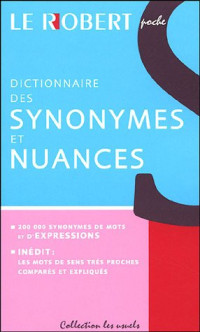 Dominique Le Fur — Dictionnaire des synonymes, nuances et contraires