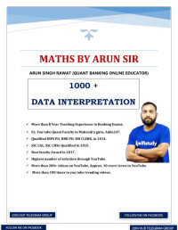 Arun singh rawat — Data interpretation d.i