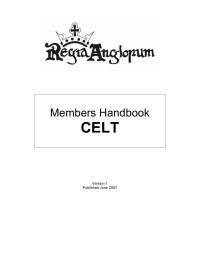 Regia Anglorum — Members Handbook - Celts