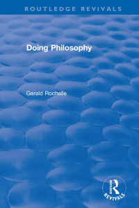 Gerald Rochelle — Doing Philosophy