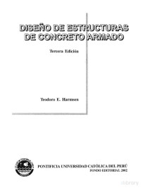 Harmsen — Diseño de Estructuras de Concreto Armado