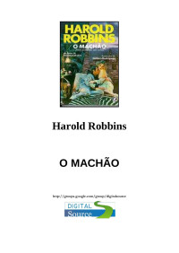 Harold Robbins — O Machão