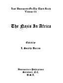 L. Smythe Barron — The Nazis in Africa