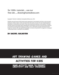 Rachel Goldstein — Art drawing games and activities for kids