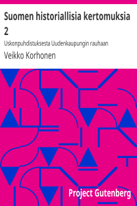 Veikko Korhonen — Suomen historiallisia kertomuksia 2